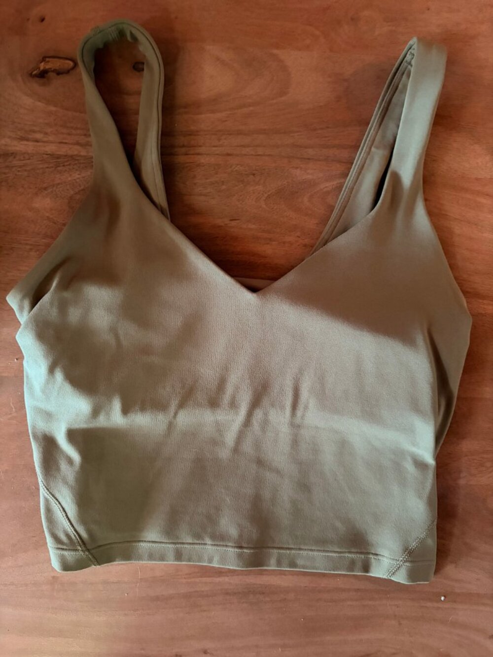 Lululemon Align Tank Top - Bronze Green (6)